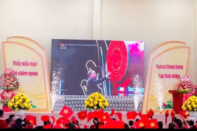 LỄ KHAI GIẢNG NĂM HỌC MỚI 2025 -2026 CỦA TRƯỜNG TIỂU HỌC MỸ TRUNG